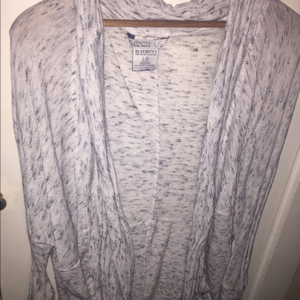 Birch tree coloured cardigan